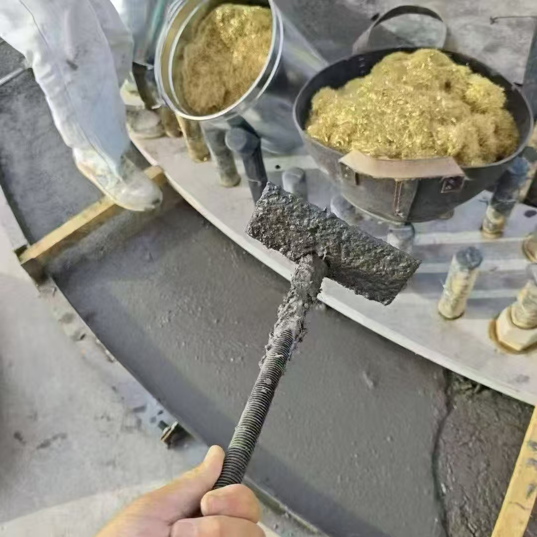 新郑C120钢纤维高强无收灌浆料 轧机压缩机汽轮机发电机锻压设备底座灌浆材料